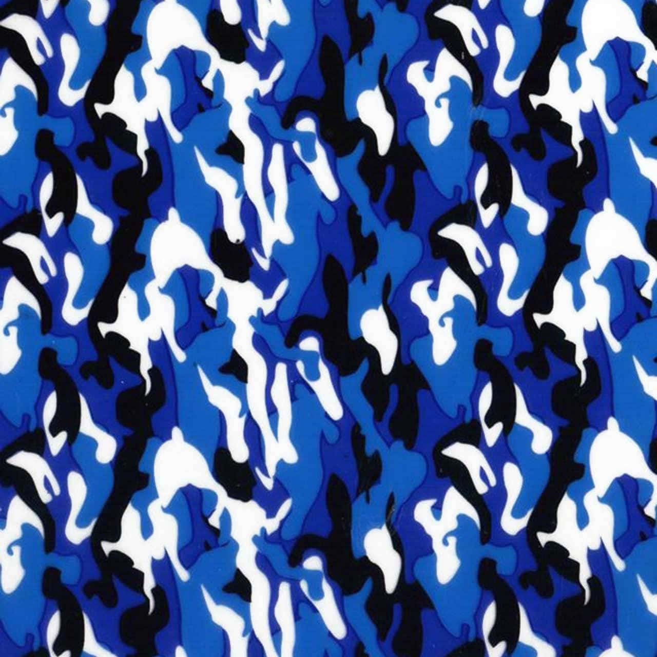blue camo, blue and white camouflage pattern, flowing organic shapes, HD Desktop Wallpaper