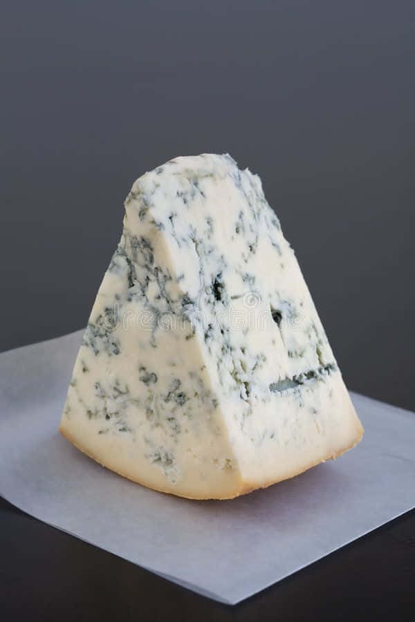 blue cheese, parchment paper, dark gray background, SD Phone Wallpaper
