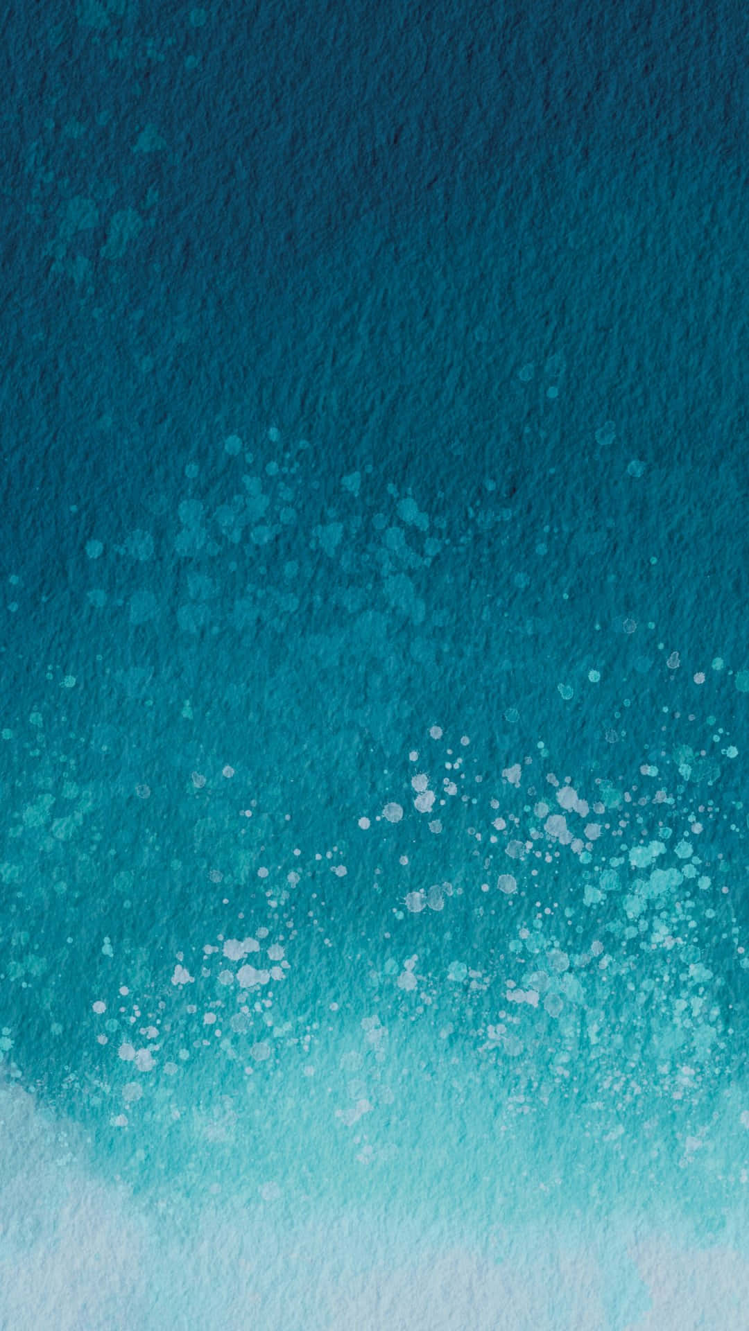 blue ocean gradient, deep to light blue, white speckles, Full HD Phone Wallpaper