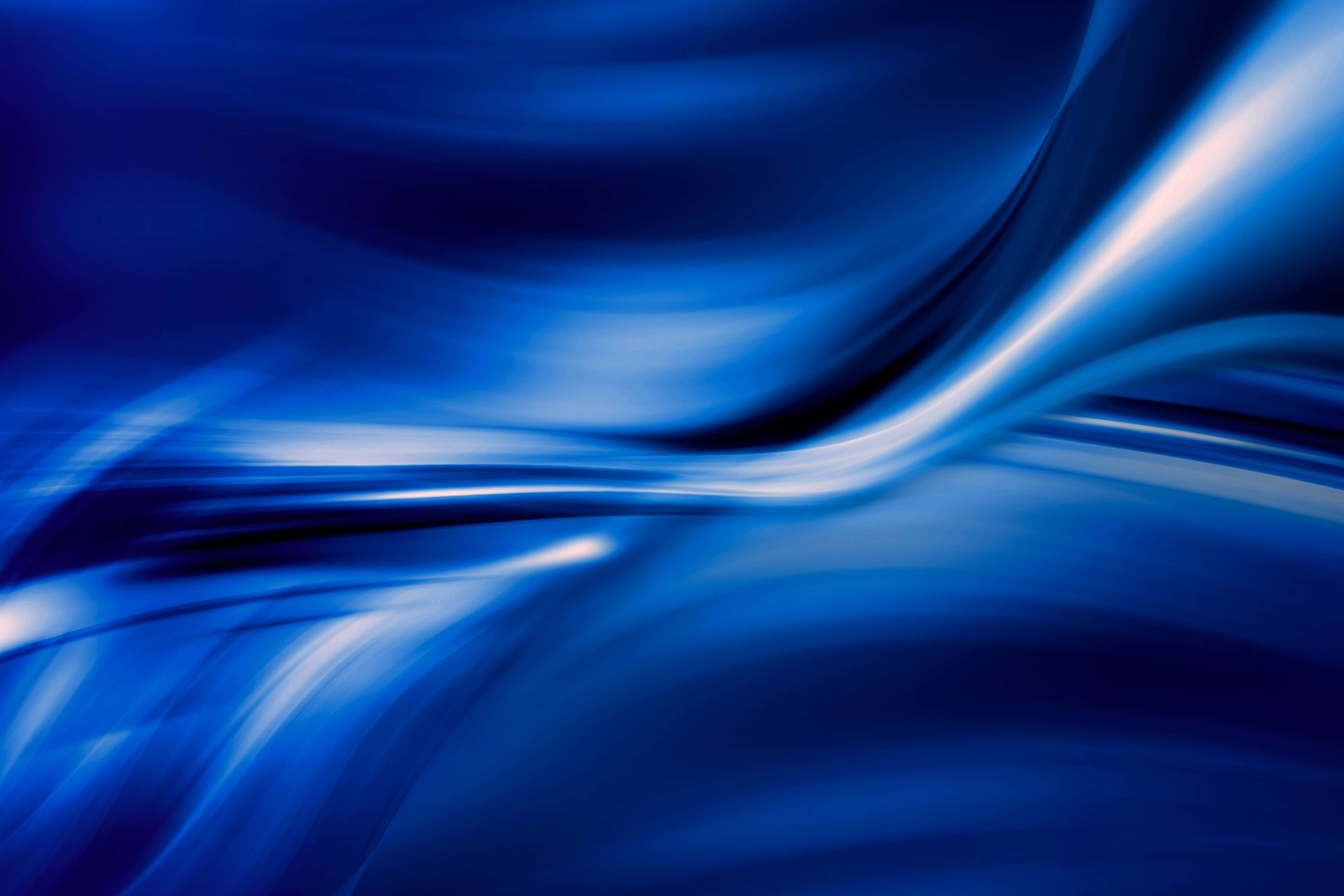Blue Desktop, deep blue, bright white, 5K Desktop Wallpaper