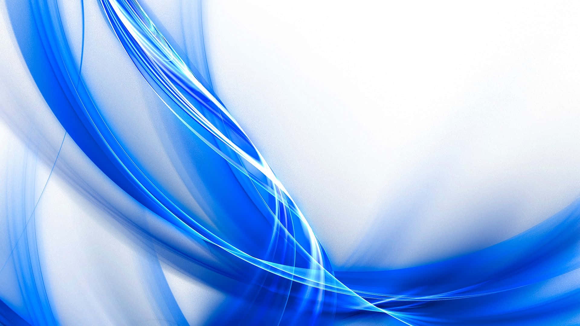 blue abstract background, white background, blue light streaks, Full HD Desktop Wallpaper