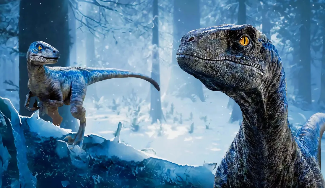 Blue Dinosaur