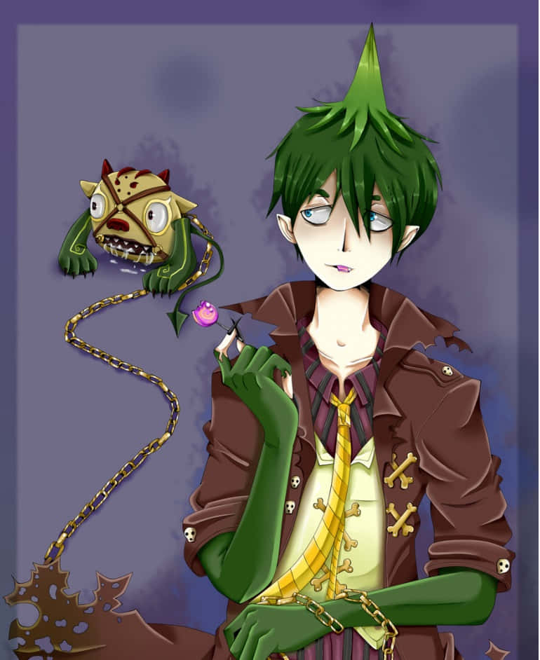 Amaimon, Blue Exorcist, full demon form, SD Phone Wallpaper