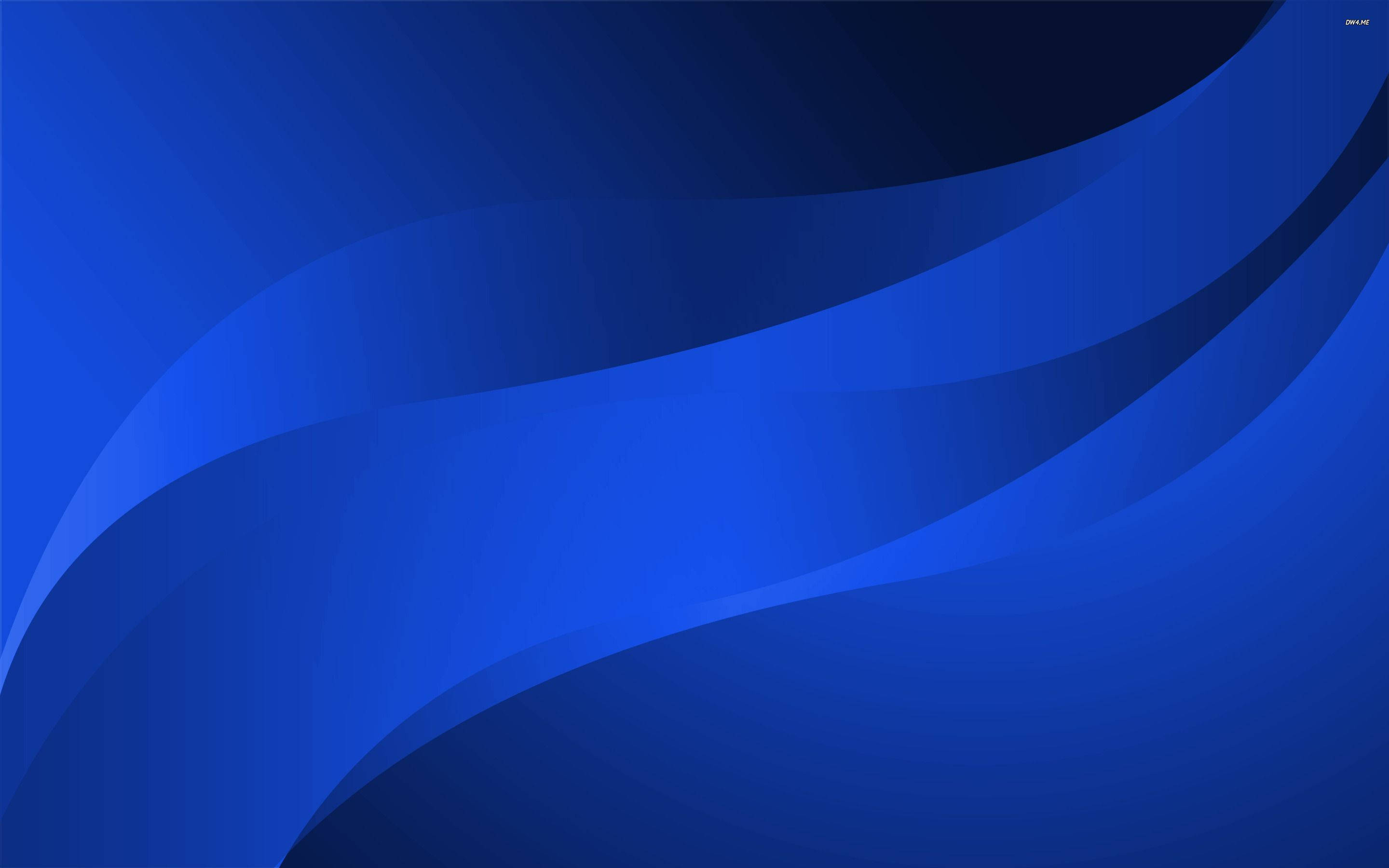 wavy blue background, Vibrant Waves of Blue, smooth flowing blue waves, 2K Desktop Wallpaper