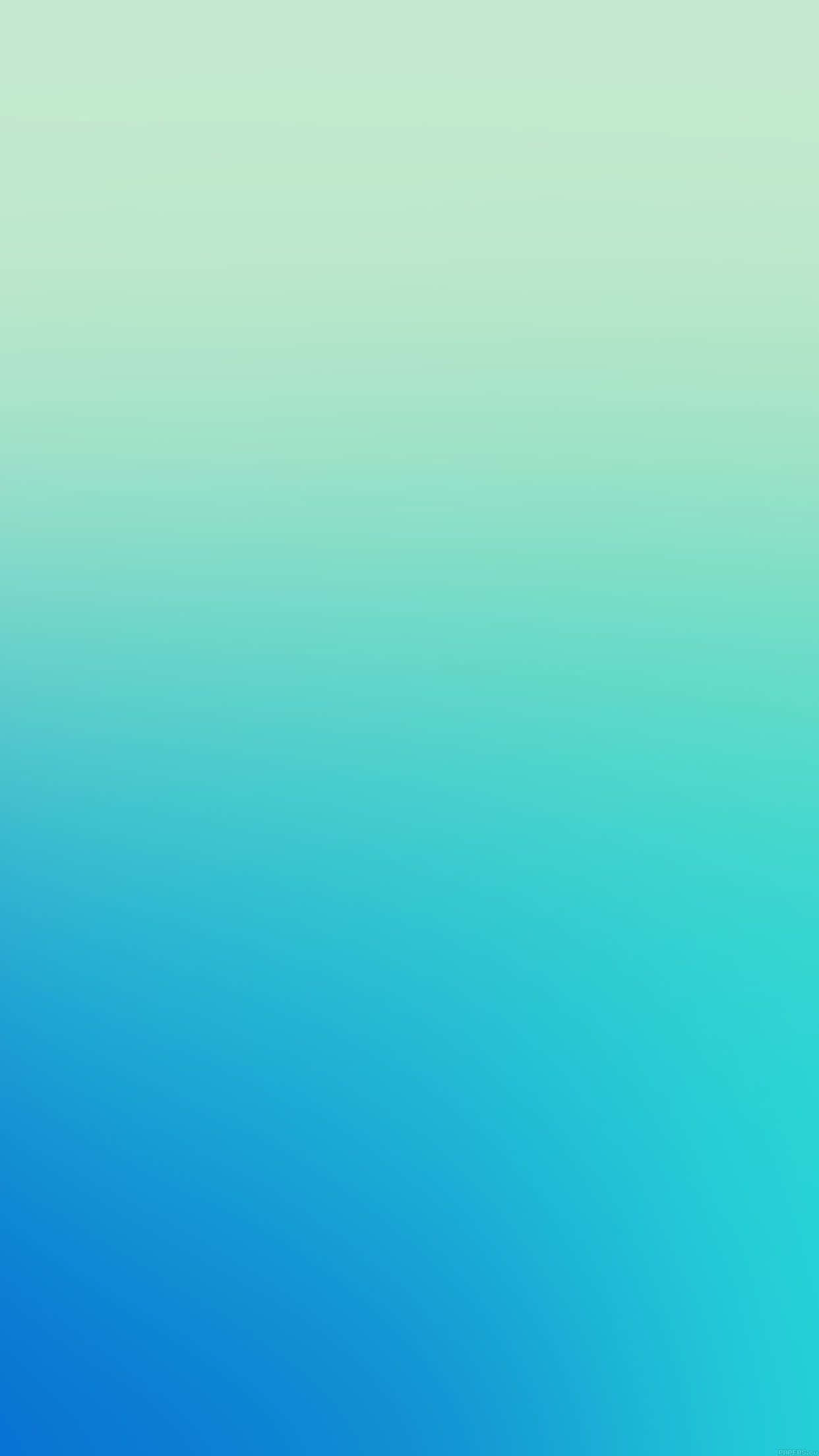 blue ombre gradient, soft mint green, deep ocean blue, Full HD Phone Wallpaper