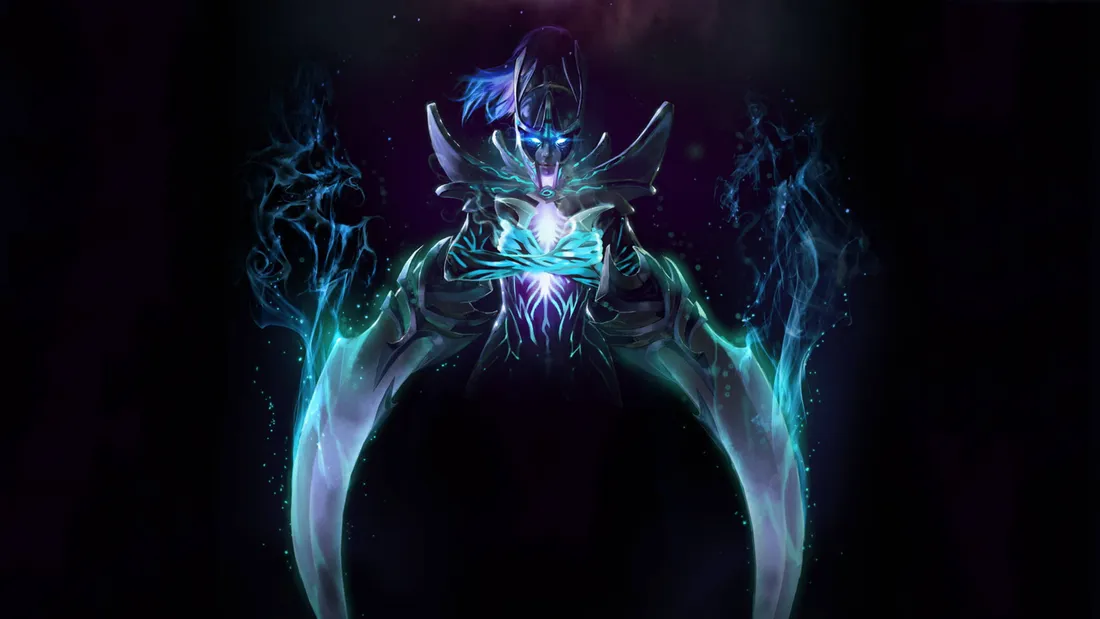 Blue Fire Wolf