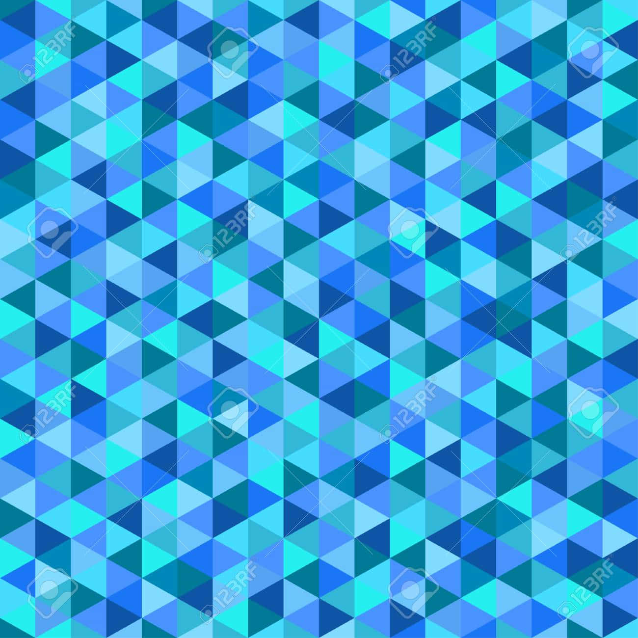 blue triangle pattern, geometric pattern, interlocking triangles, HD Desktop Wallpaper