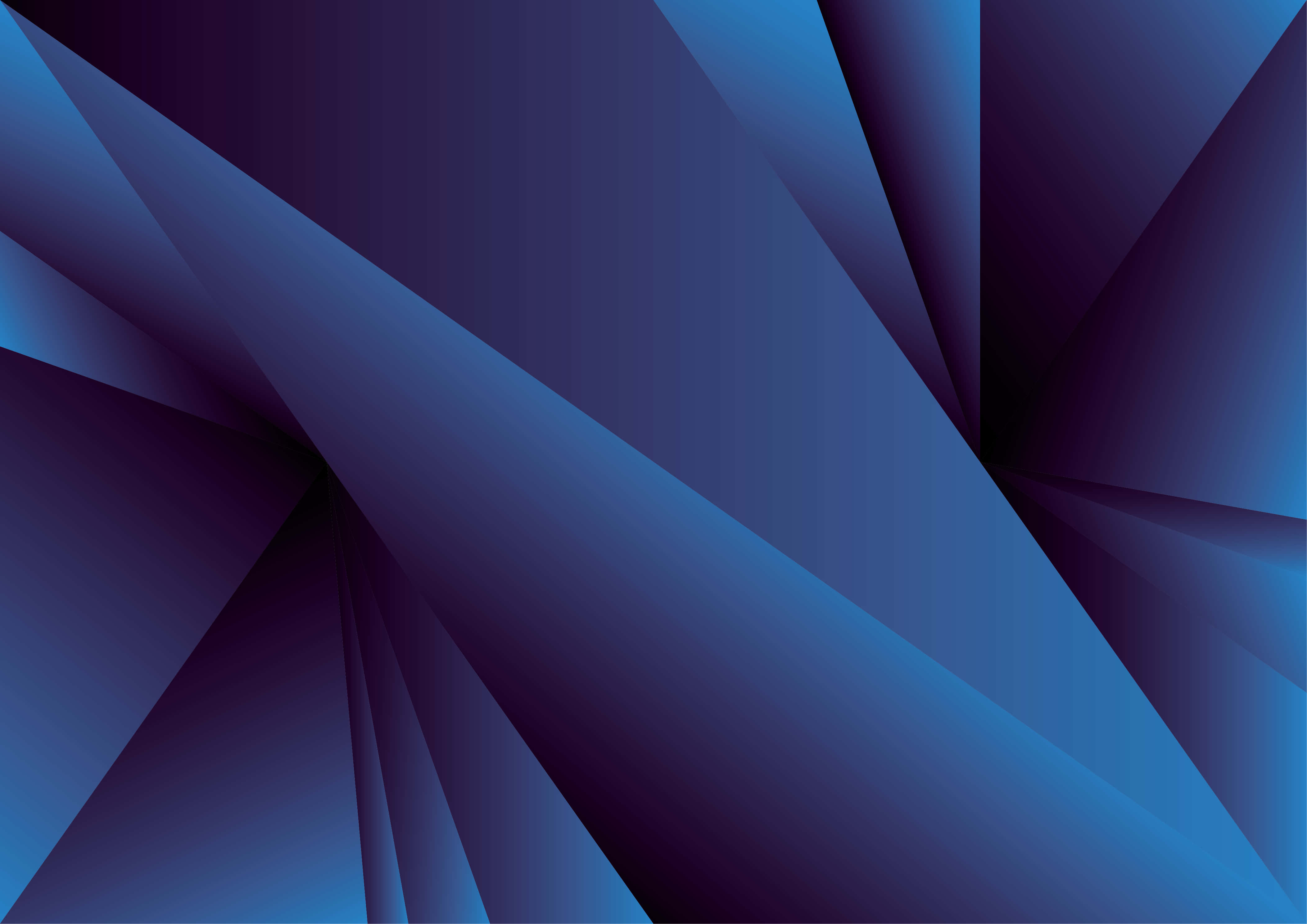 blue geometric, abstract background, layered blue geometric planes, 4K Desktop Wallpaper