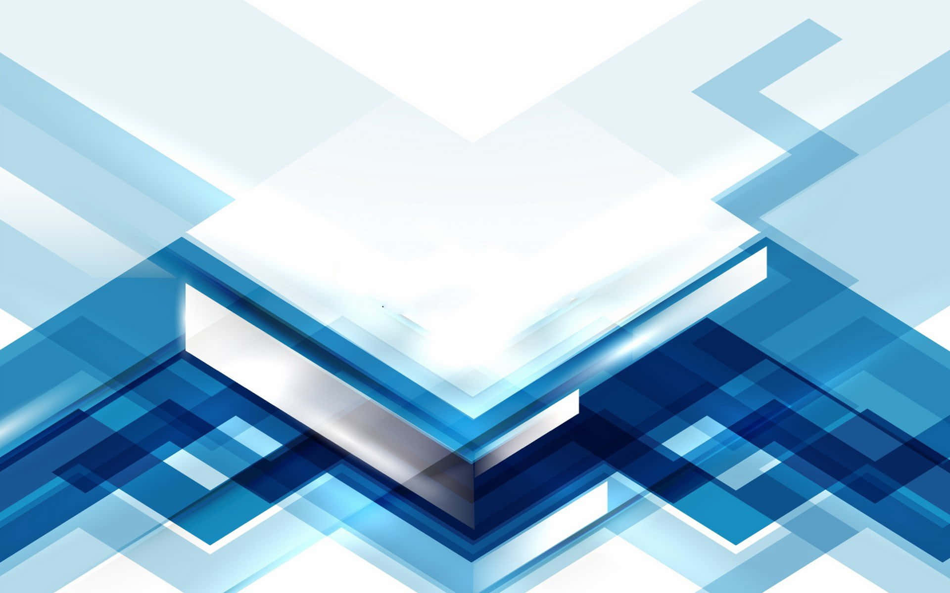blue geometric, abstract blue background, cool blue tones, Full HD Desktop Wallpaper