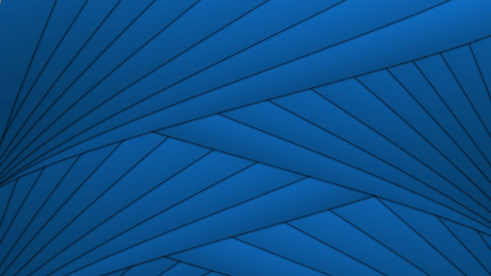 blue, geometric pattern, layered blue panels, Full HD Desktop Wallpaper