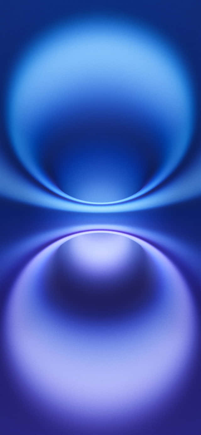 abstract blue light gradient, glowing blue toroidal shapes, vertical mirrored, HD Phone Wallpaper