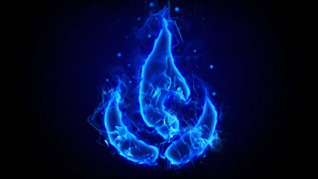 Blue Ghost Rider