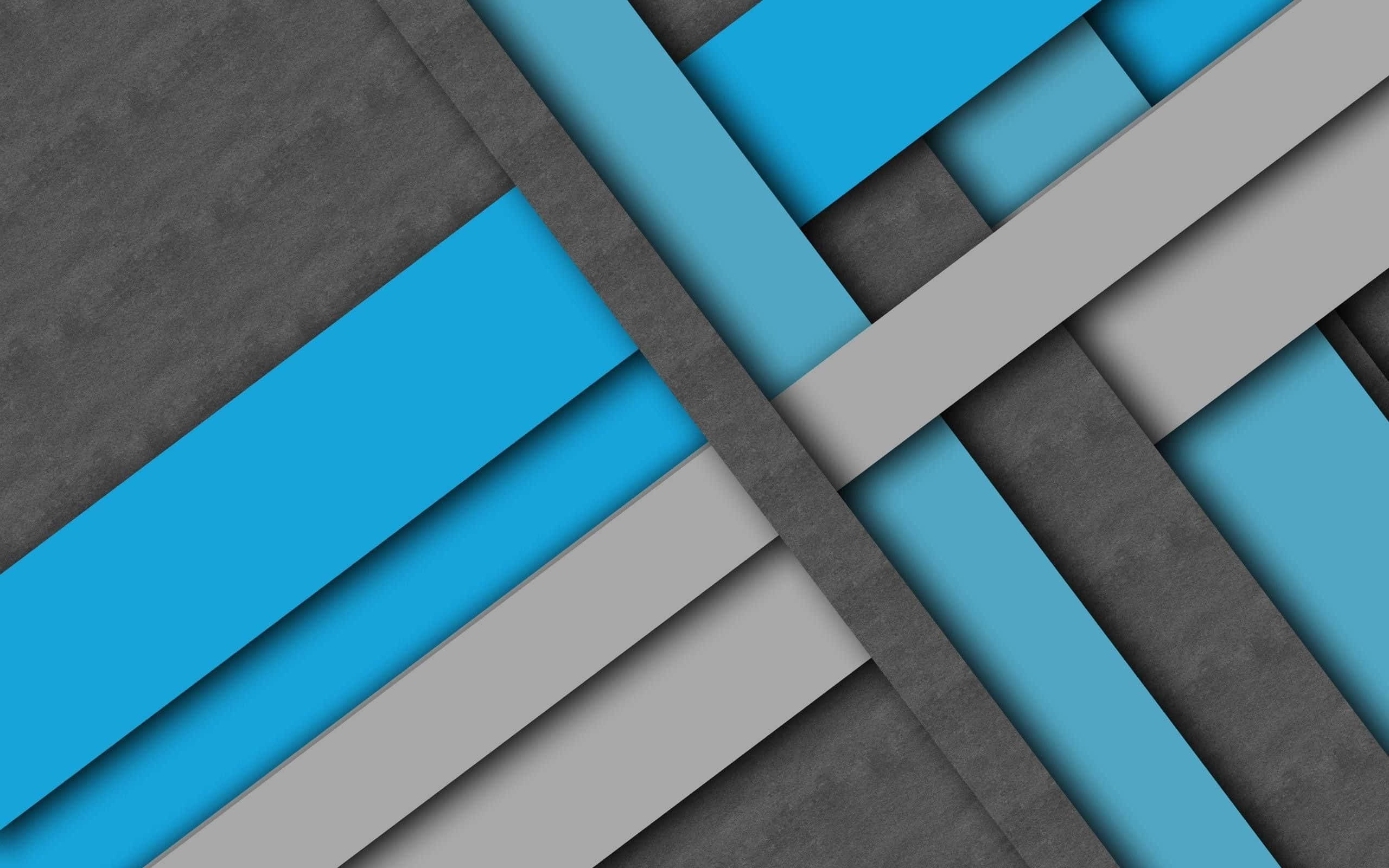 blue gray, charcoal, geometric abstract, 2K Desktop Wallpaper