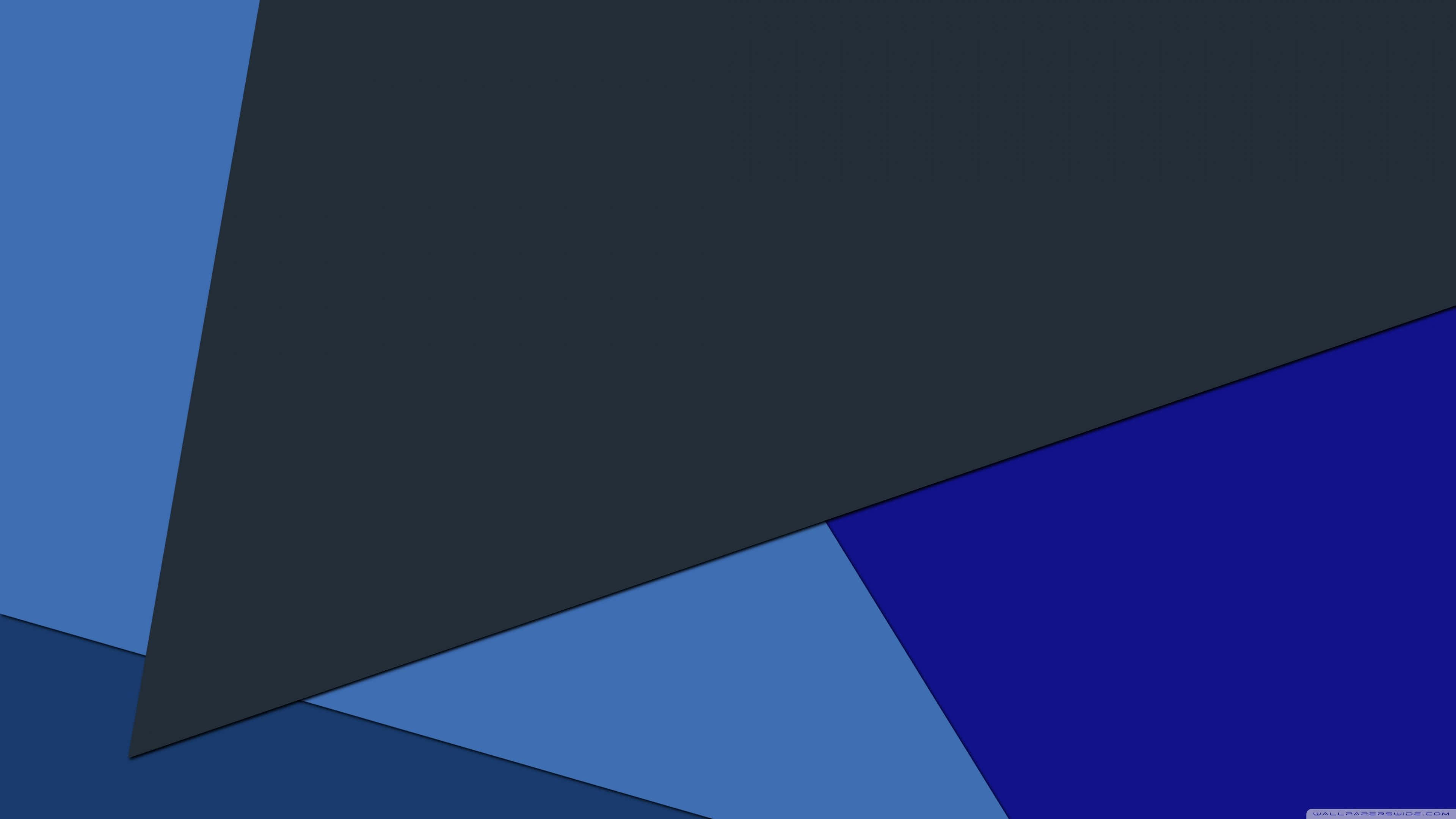 Blue Gray, triangular planes, blue, 4K Desktop Wallpaper