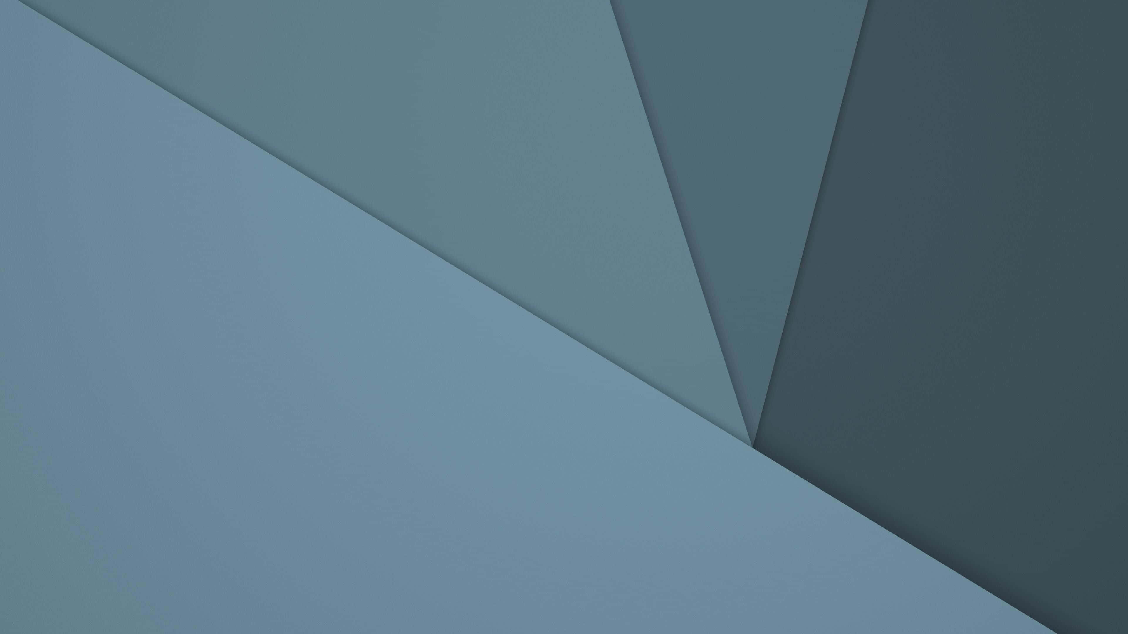blue, grey, geometric abstract, 4K Desktop Wallpaper
