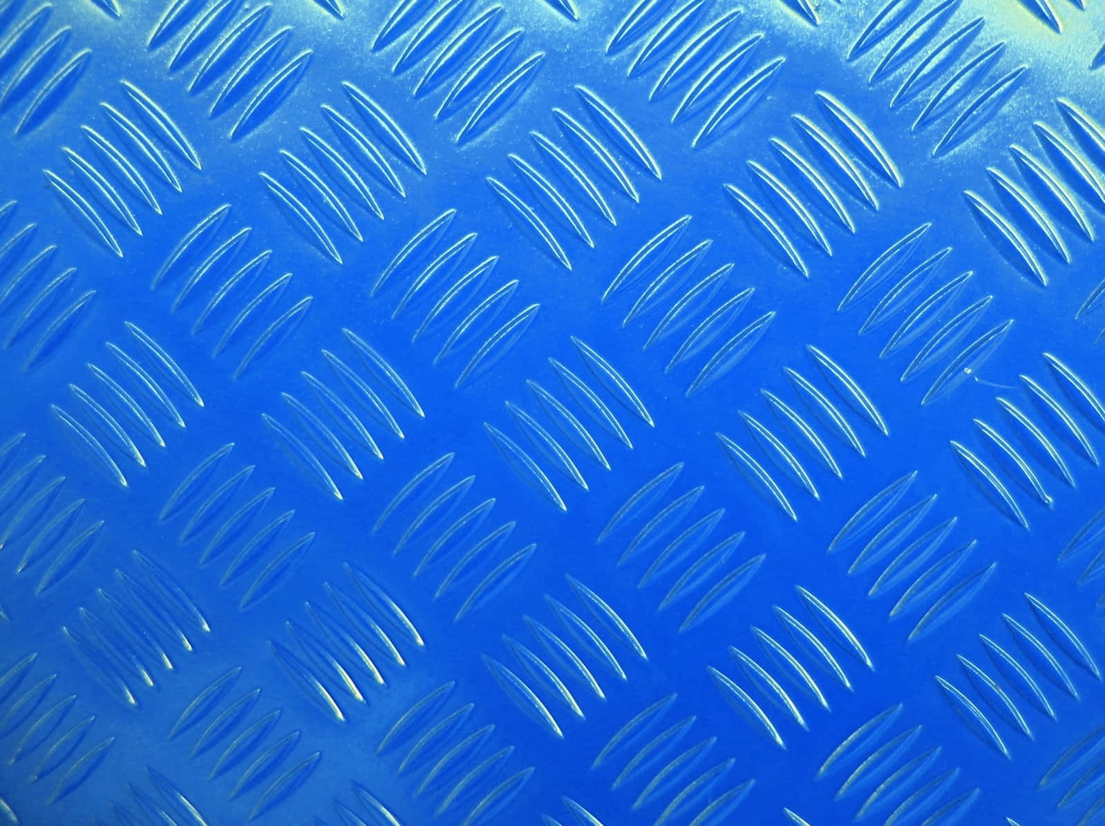Steel Blue, diamond plate metal, vibrant blue, HD Desktop Wallpaper