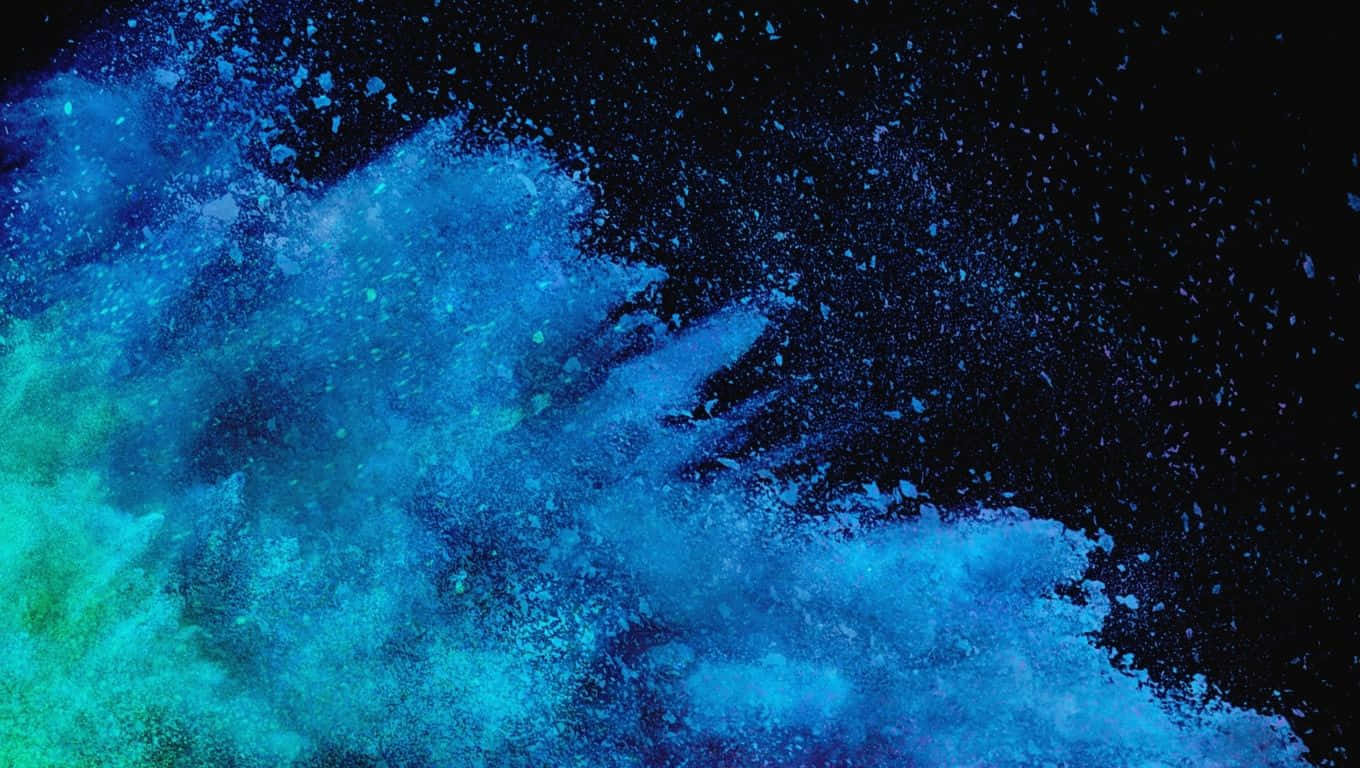 powder green, teal, blue, HD Desktop Wallpaper