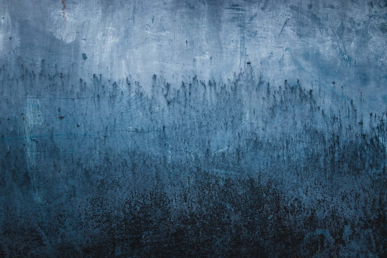 blue grunge, weathered blue wall, textured brushstrokes, HD Desktop Wallpaper