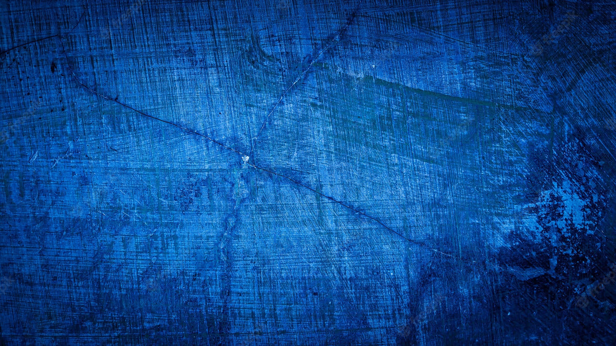 blue grunge, textured blue surface, cracks, Full HD Desktop Wallpaper