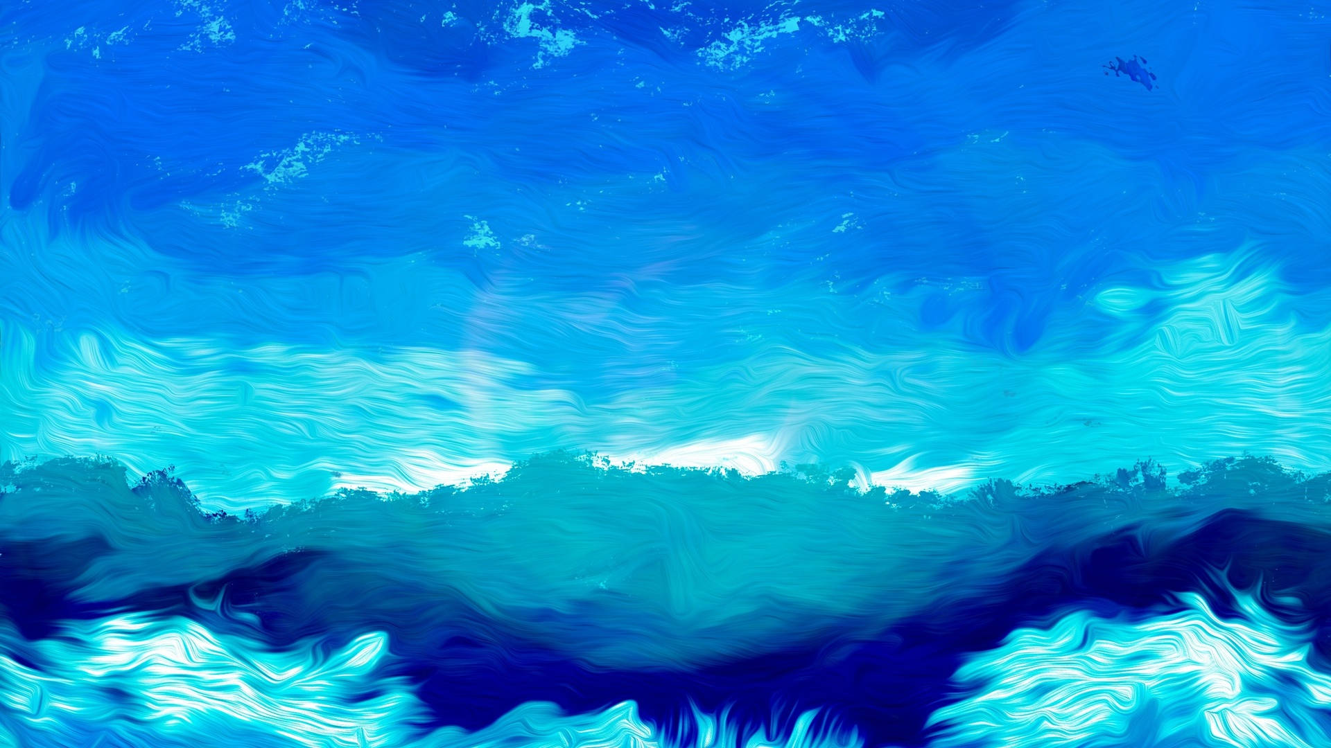 blue, nature, mountain, Full HD Desktop Wallpaper