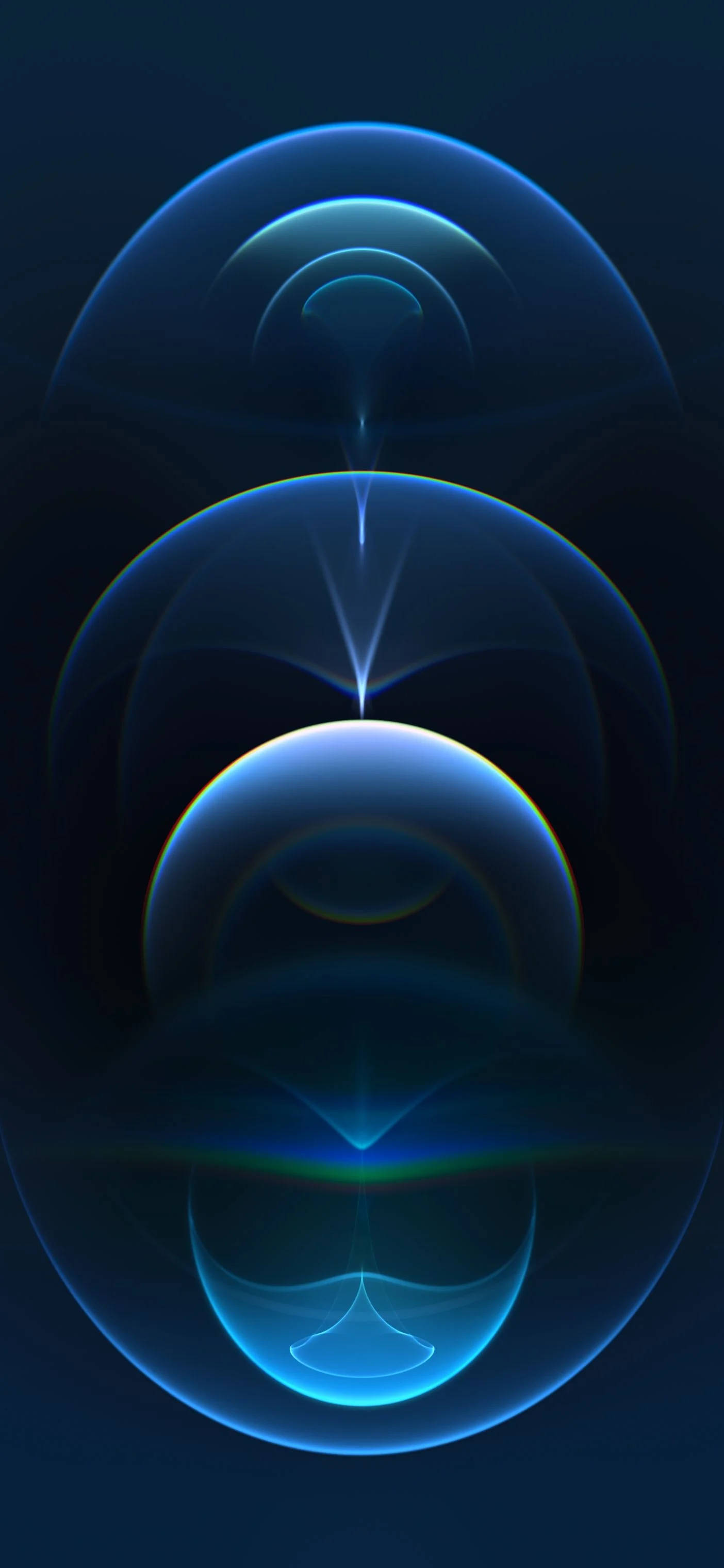 blue, gold, glowing blue orbs, 2K Phone Wallpaper