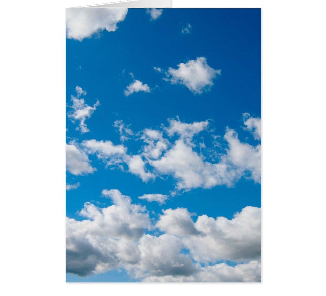 Blue Horizon, 1106 x 1003, vibrant blue sky, SD Desktop Wallpaper
