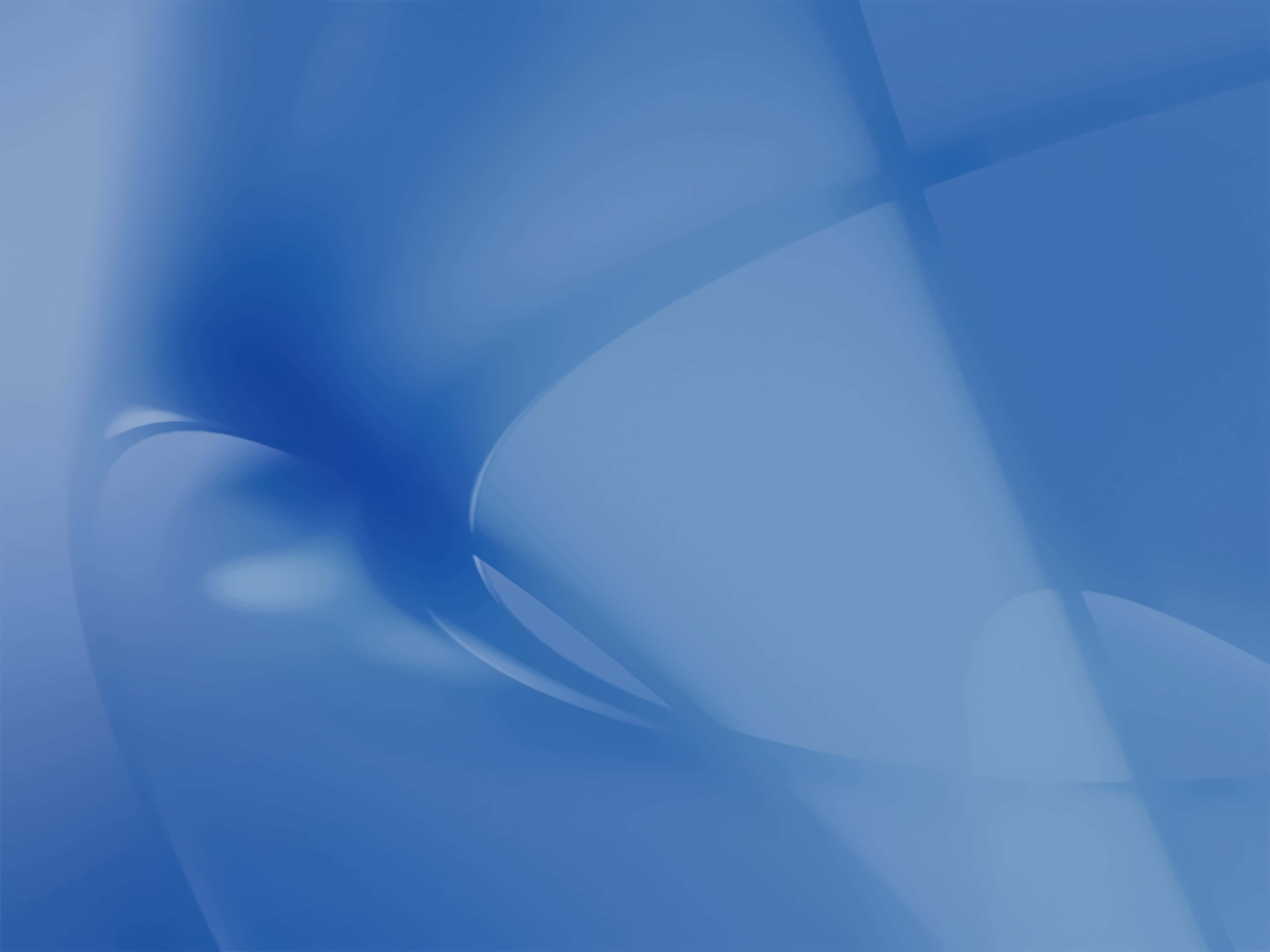 Blue iPad, blue gradients, soft light curves, 5K Desktop Wallpaper