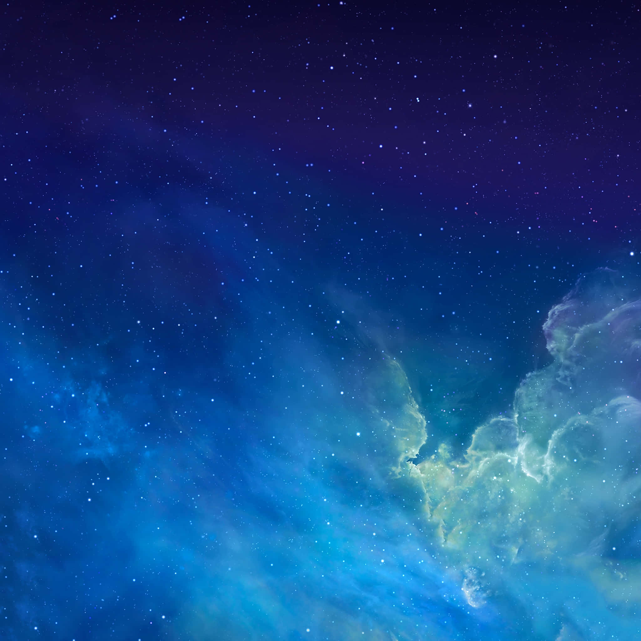 Blue iPad, Galaxy, nebula, Full HD Desktop Wallpaper