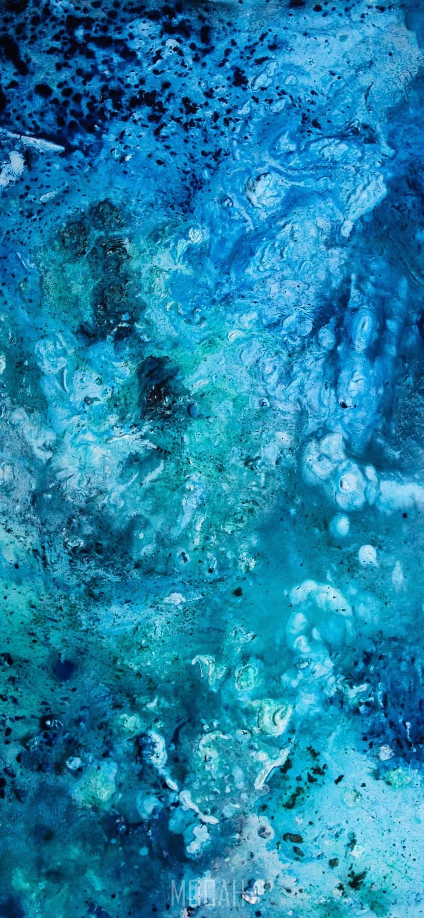 Blue iPhone XR, swirling blues, teals, HD Phone Wallpaper