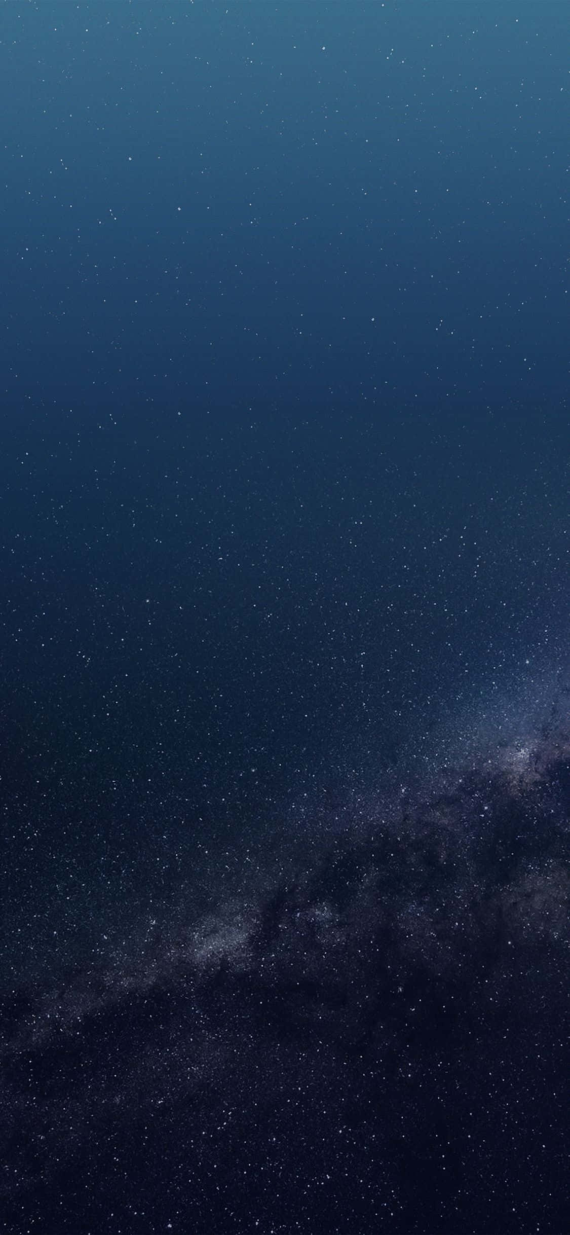 Blue iPhone XR, Milky Way galaxy, countless stars, Full HD Phone Wallpaper