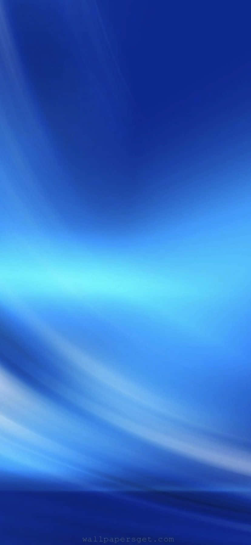 Blue iPhone XR, deep to light blue gradients, soft white streaks, HD Phone Wallpaper