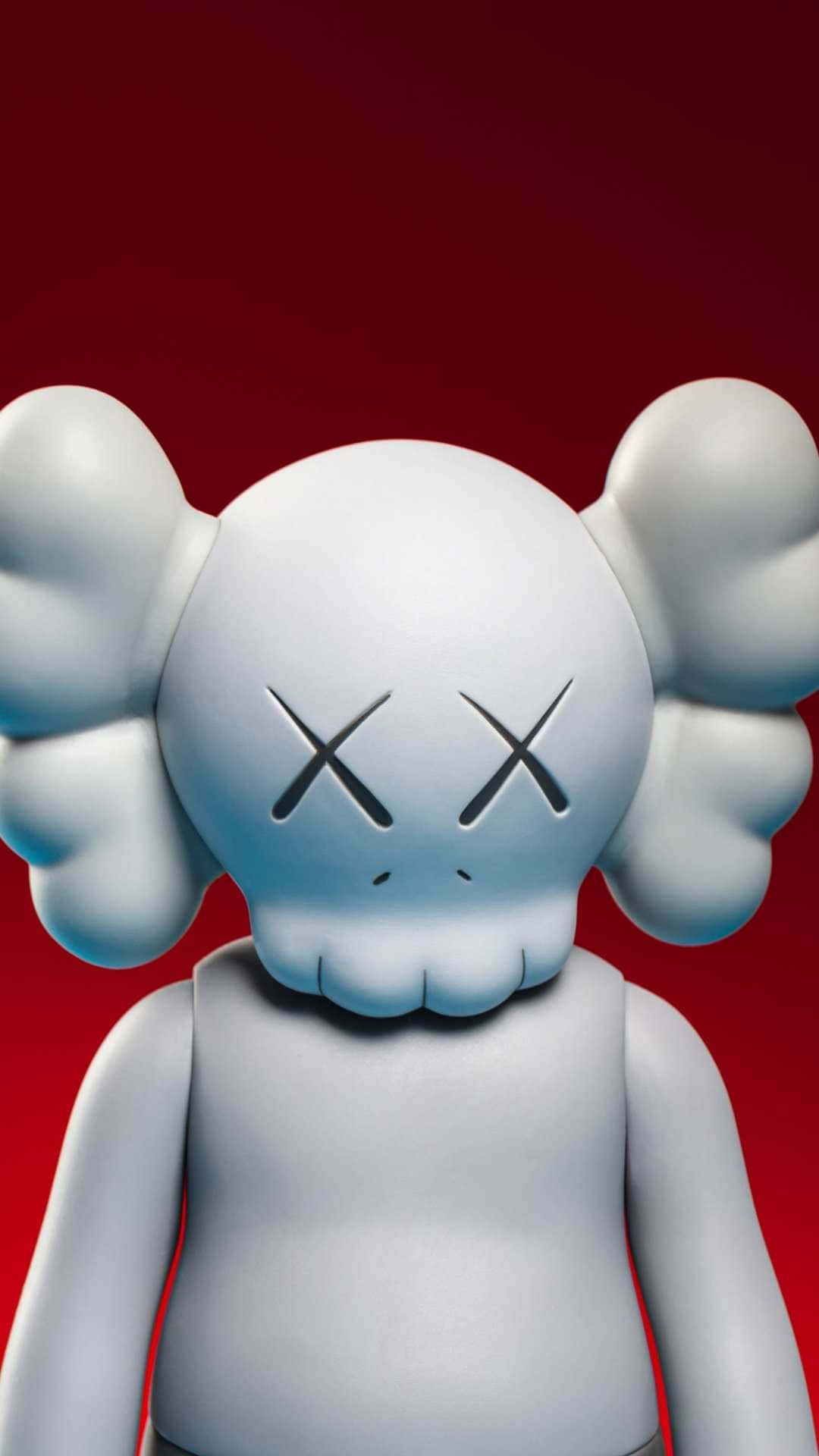 Blue Kaws, KAWS, X eyes, Full HD Phone Wallpaper