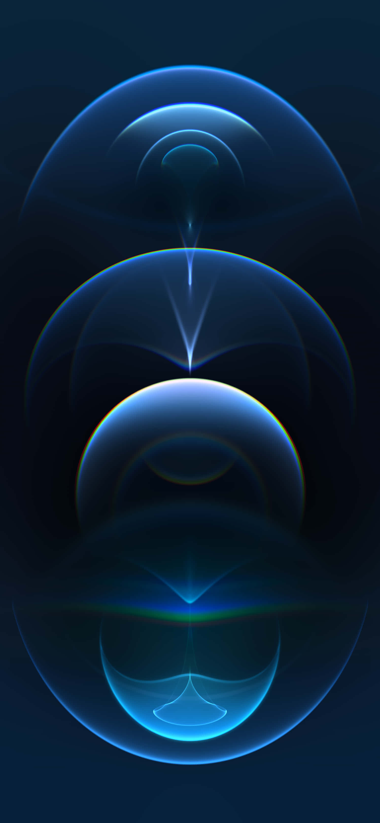 blue led, glowing blue translucent spheres, dark background, 2K Phone Wallpaper