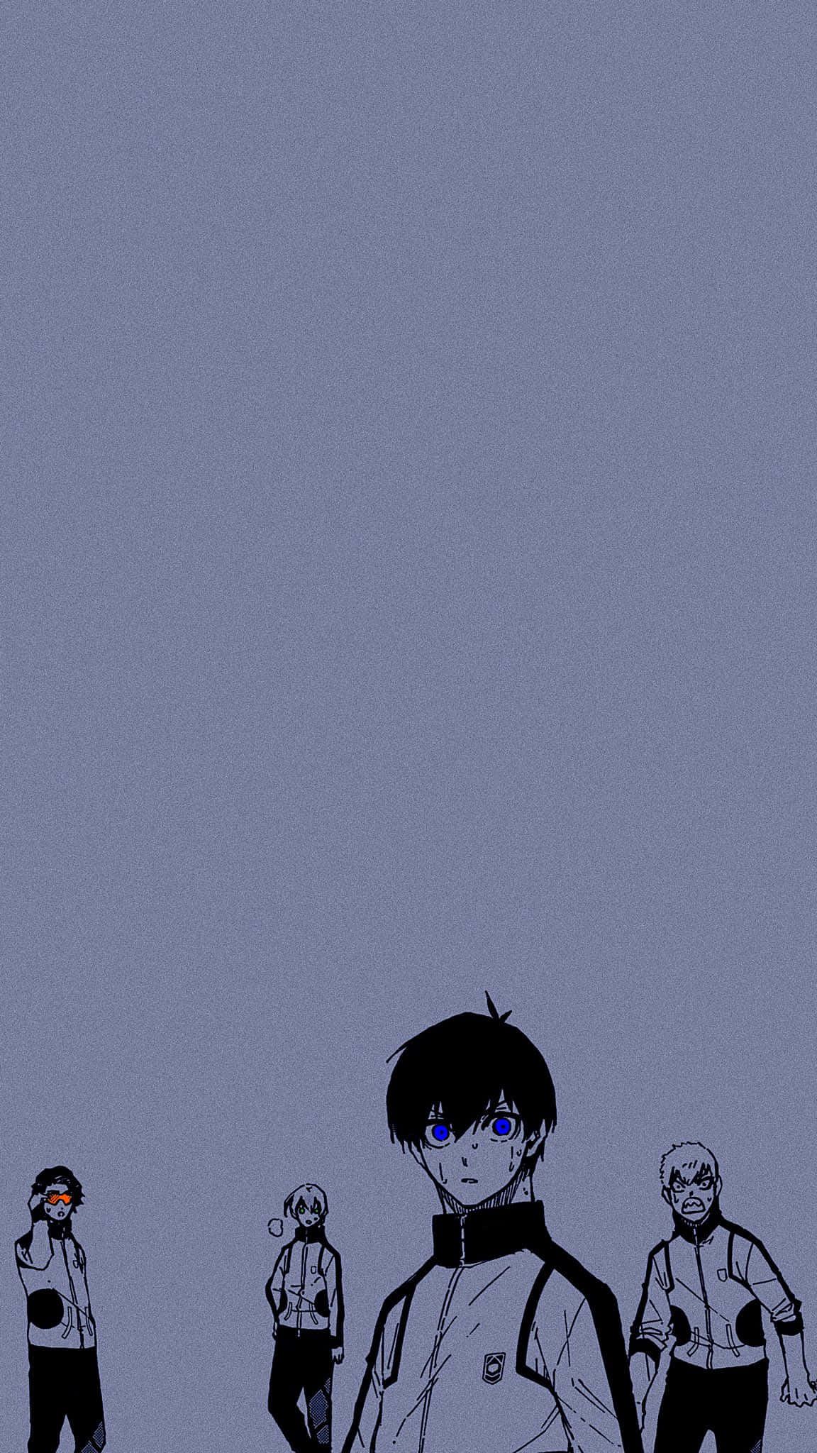 Blue Lock, anime characters, matching jackets, Full HD Phone Wallpaper