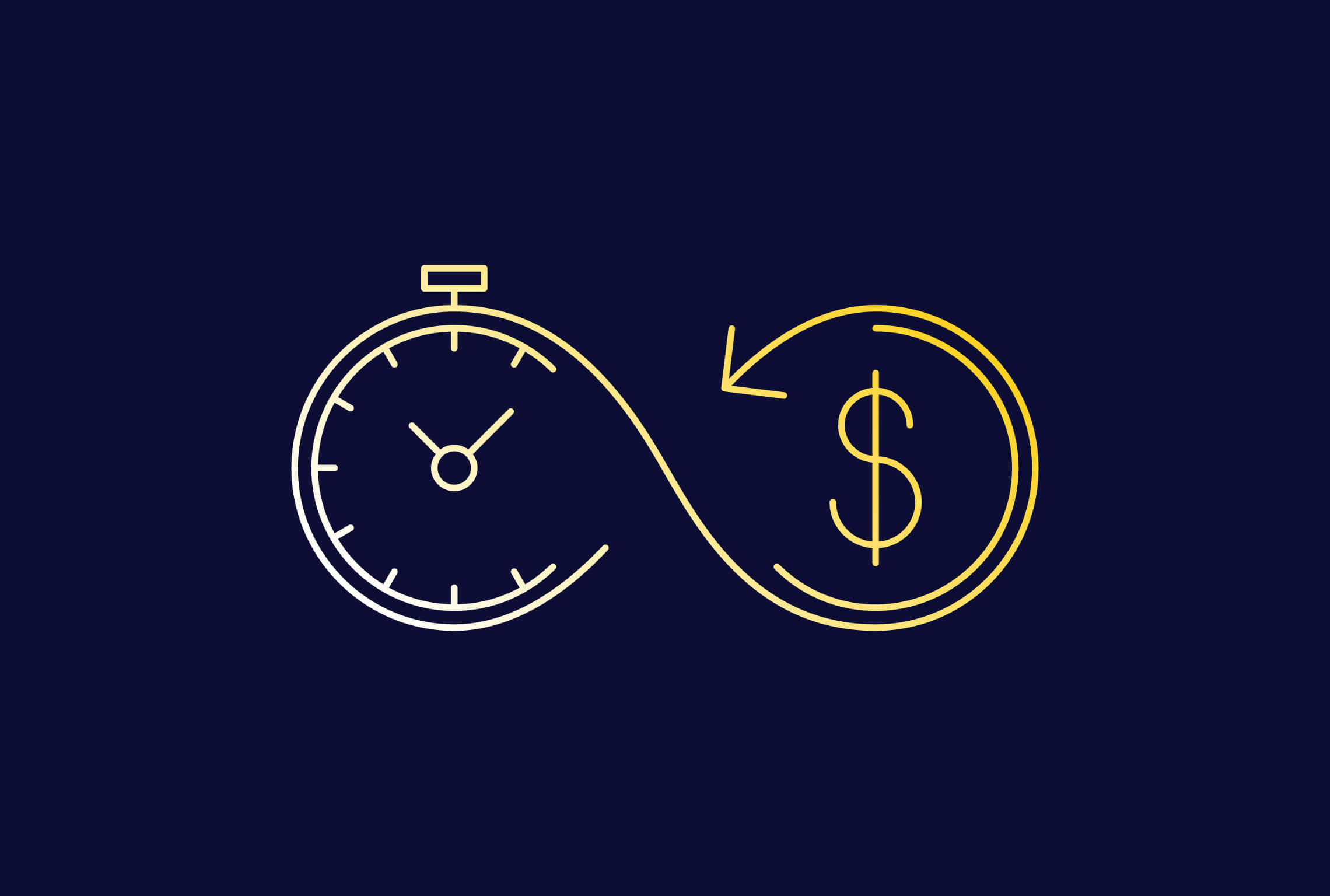 infinity symbol, stopwatch, dollar sign, Full HD Desktop Wallpaper