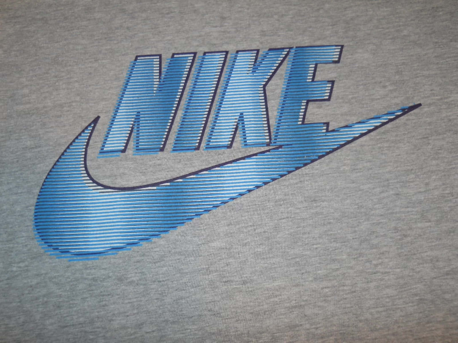 Blue Nike, Nike logo, blue striped, HD Desktop Wallpaper