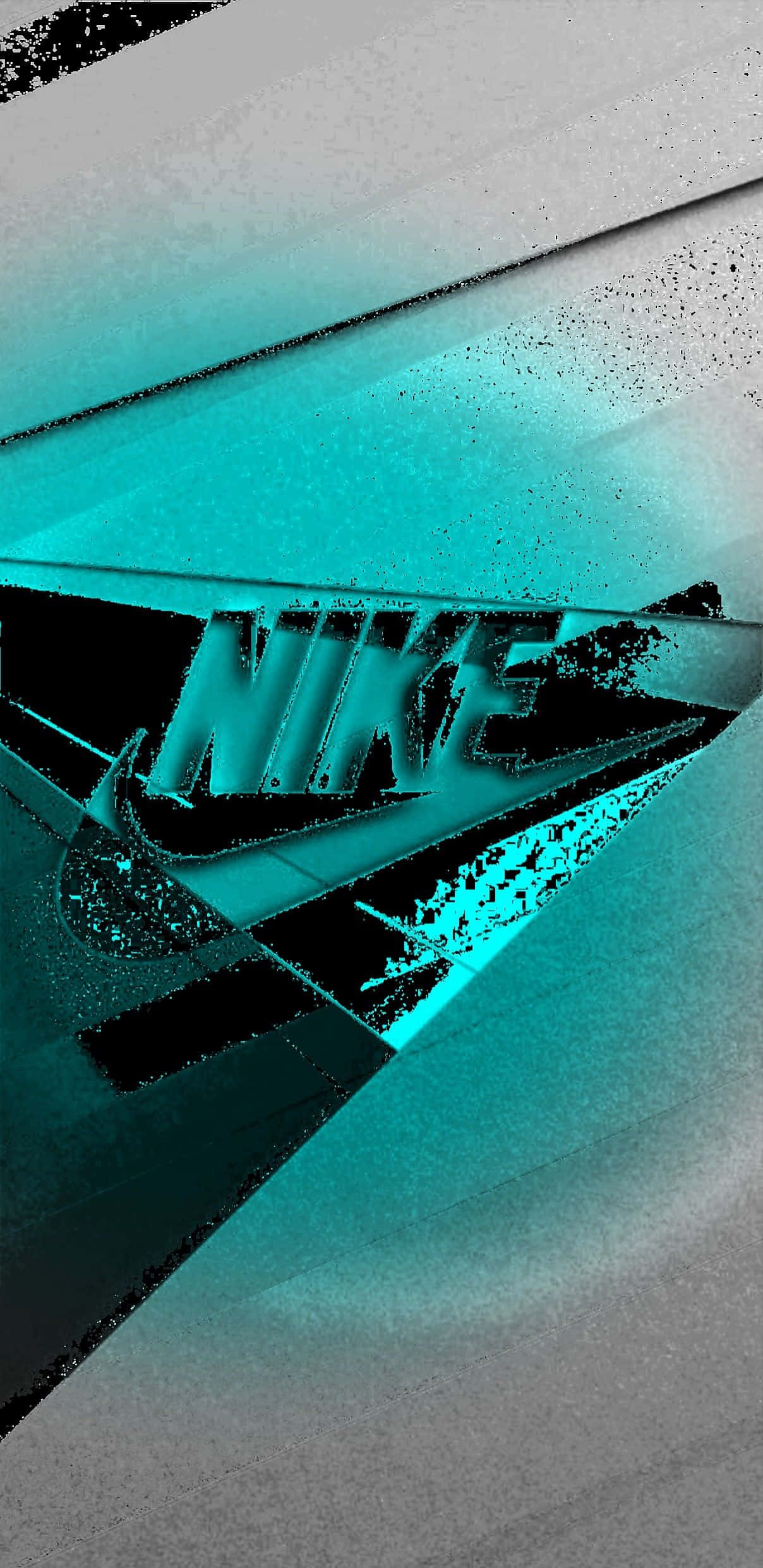 Blue Nike, Nike logo, teal, Full HD Phone Wallpaper