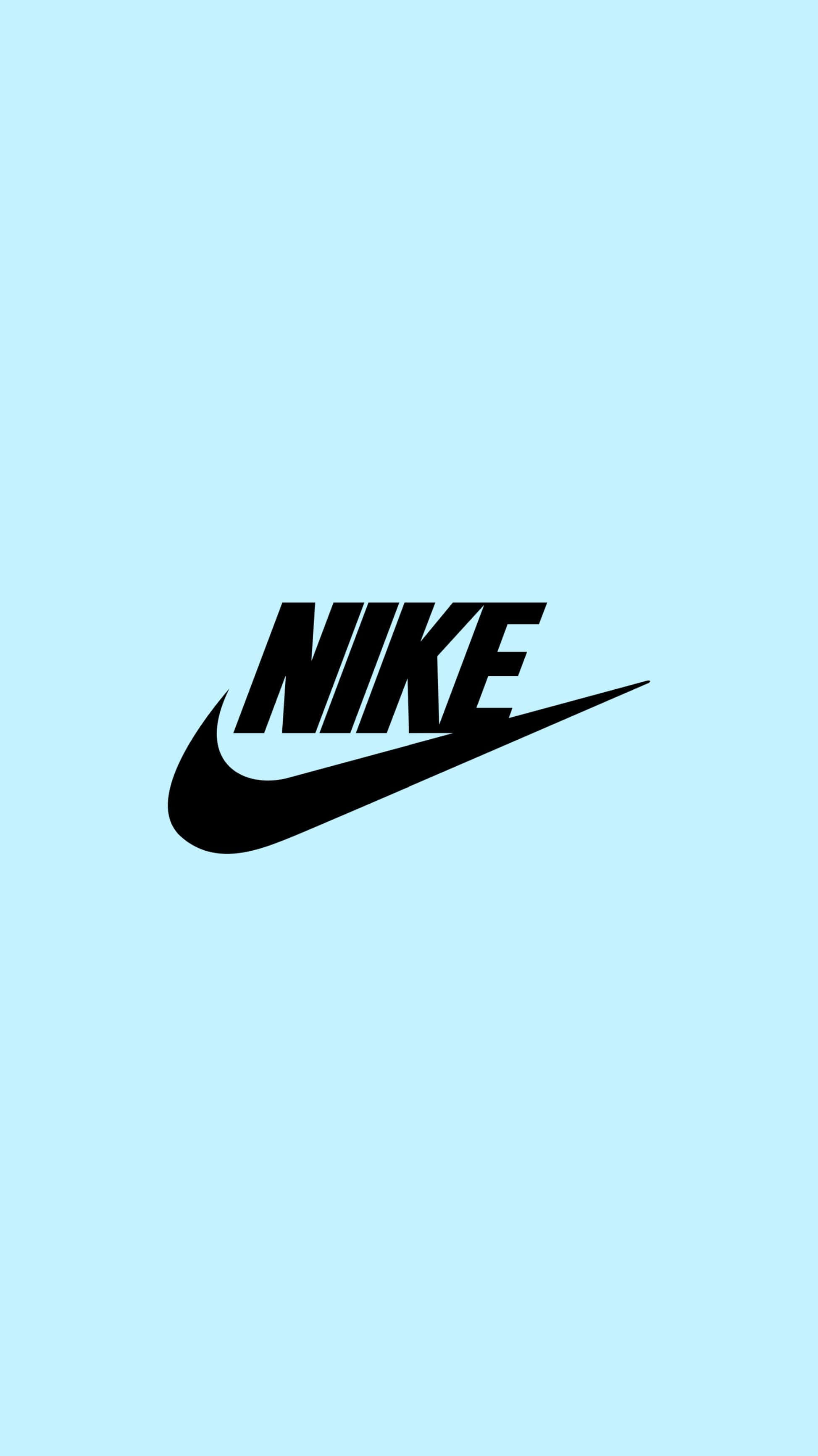 Blue Nike, Nike logo, swoosh, 2K Phone Wallpaper