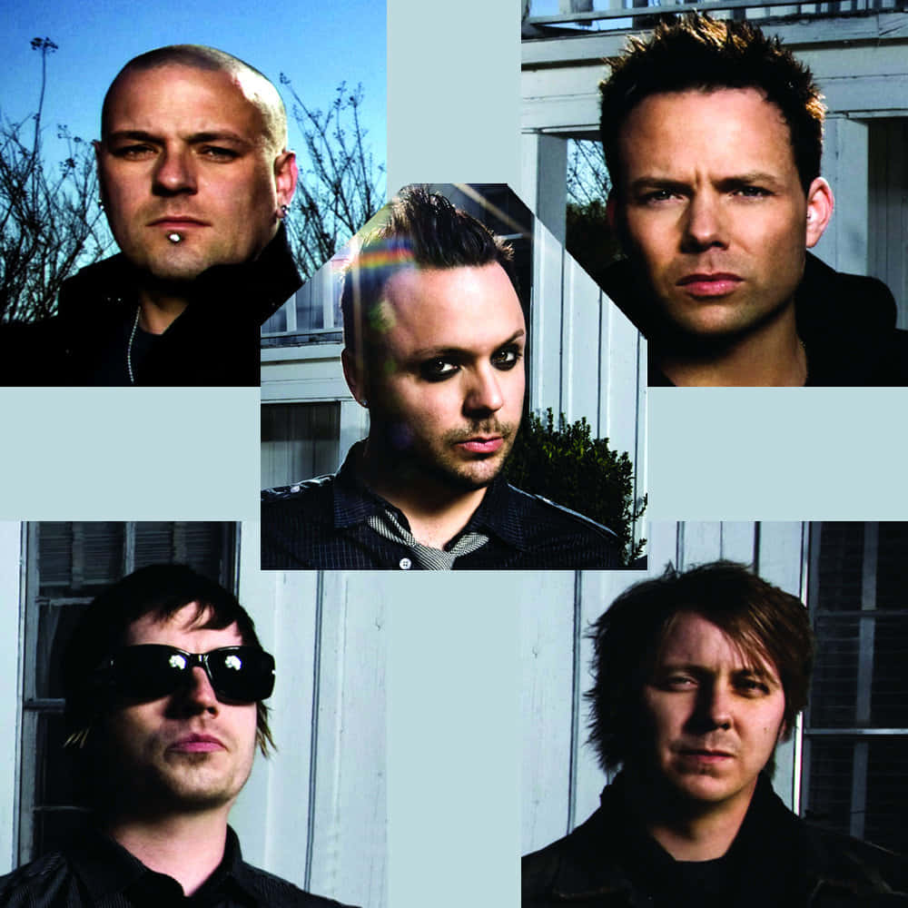 Blue October, urban backgrounds, collage, SD Desktop Wallpaper