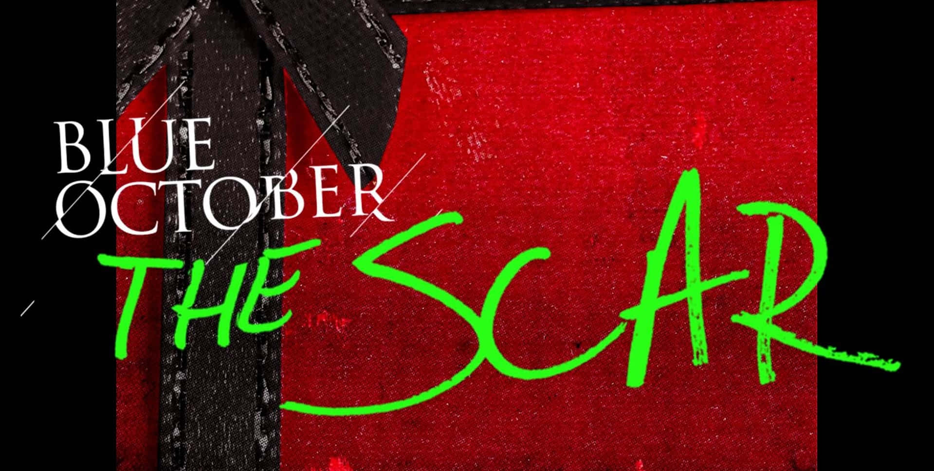 Blue October, red and black textured background, Bold text, HD Desktop Wallpaper