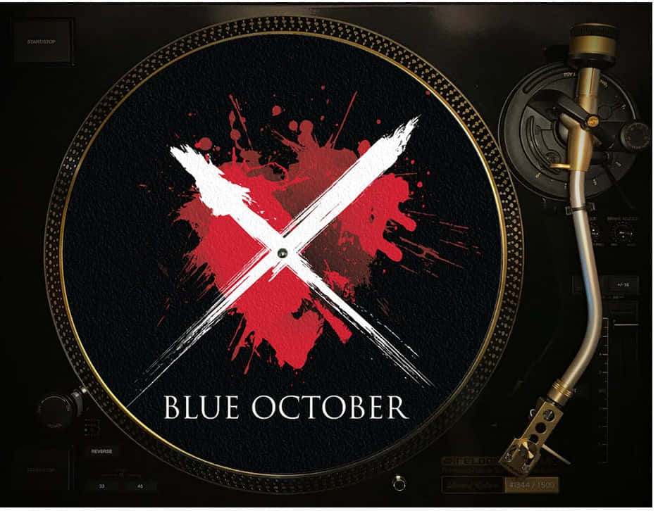Blue October, 934 x 726, vinyl record, SD Desktop Wallpaper