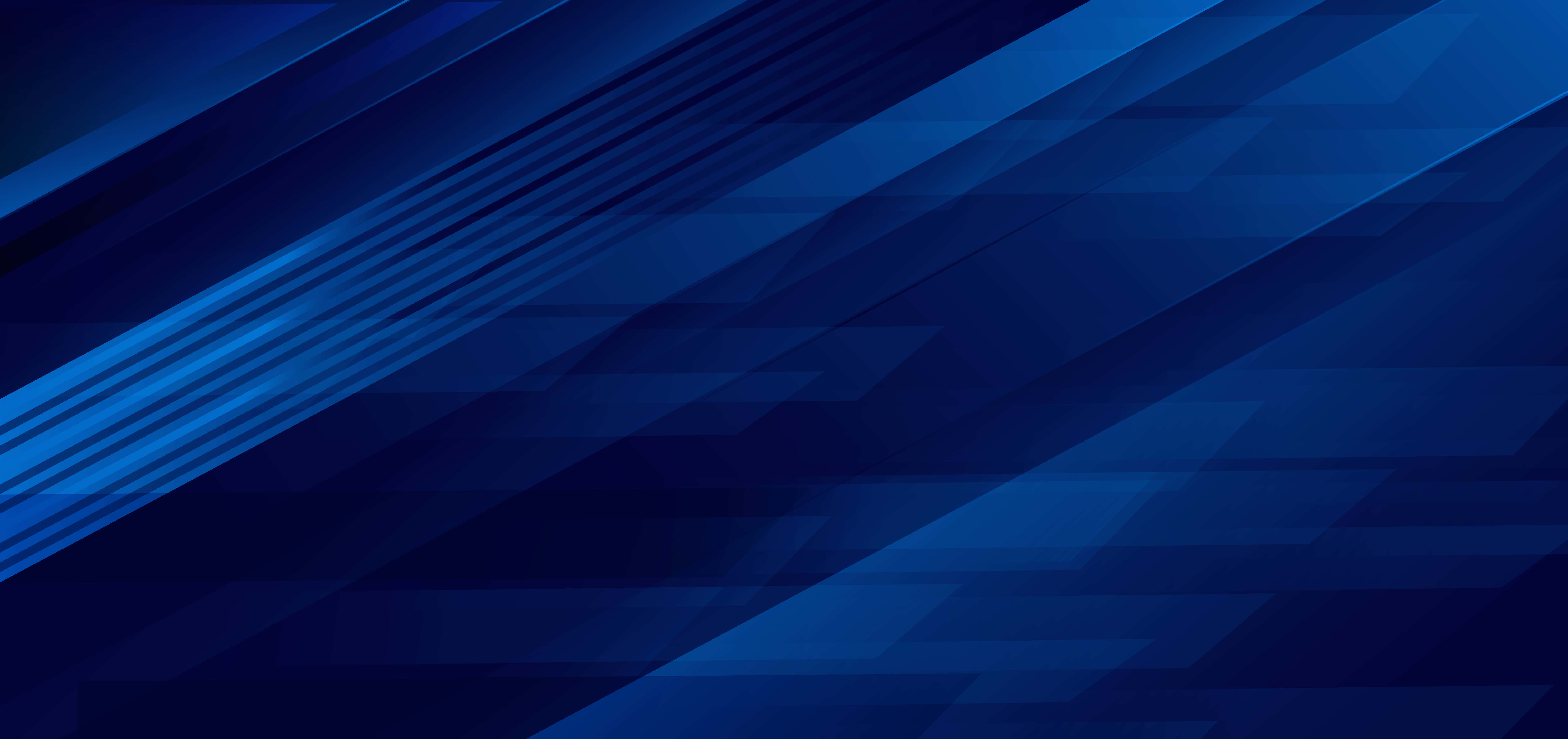 Dark Blue Ombre, blue geometric shapes, diagonal, 5K Desktop Wallpaper