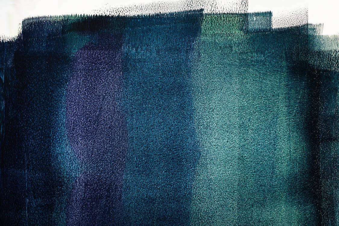 Grunge Blue Painting, deep teal, indigo, SD Desktop Wallpaper