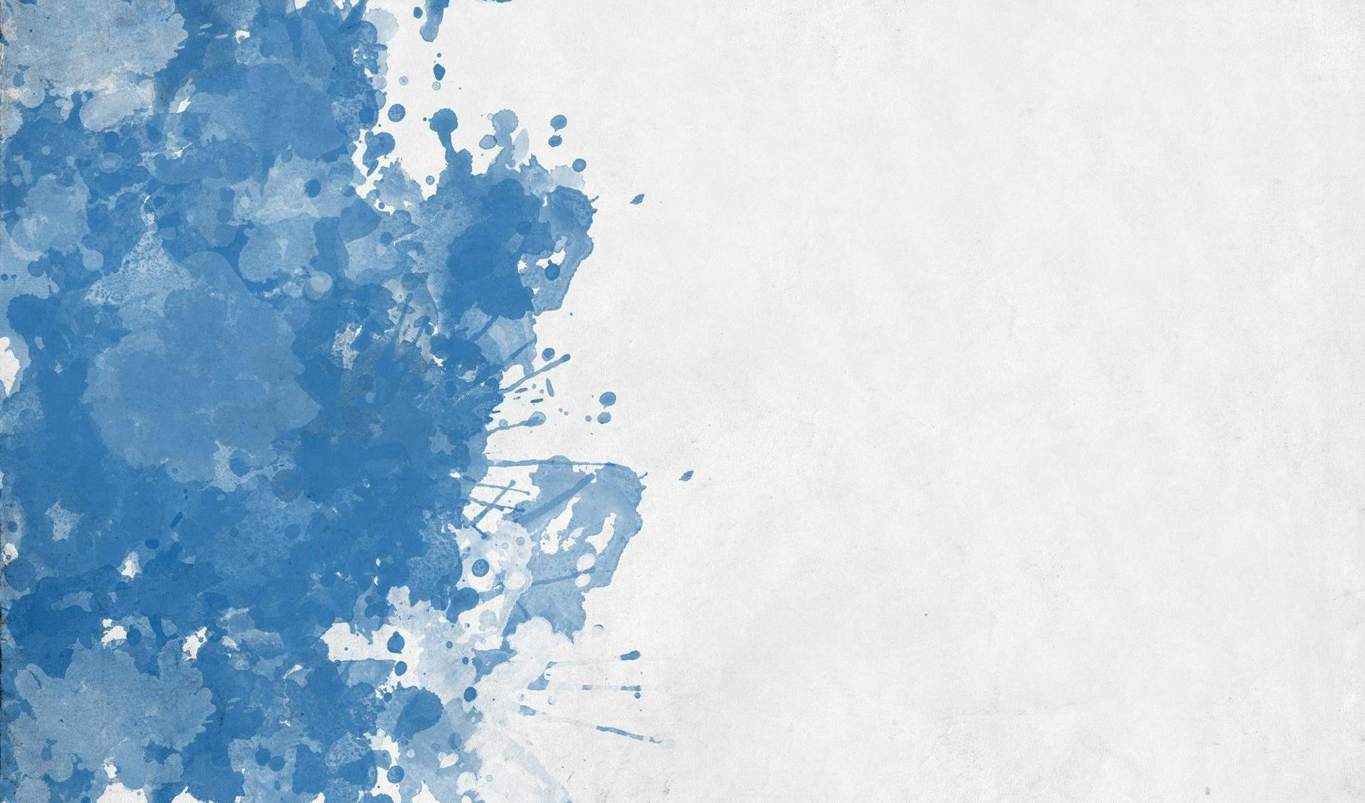splatter blue painting, vibrant blue, watercolor splatters, Full HD Desktop Wallpaper