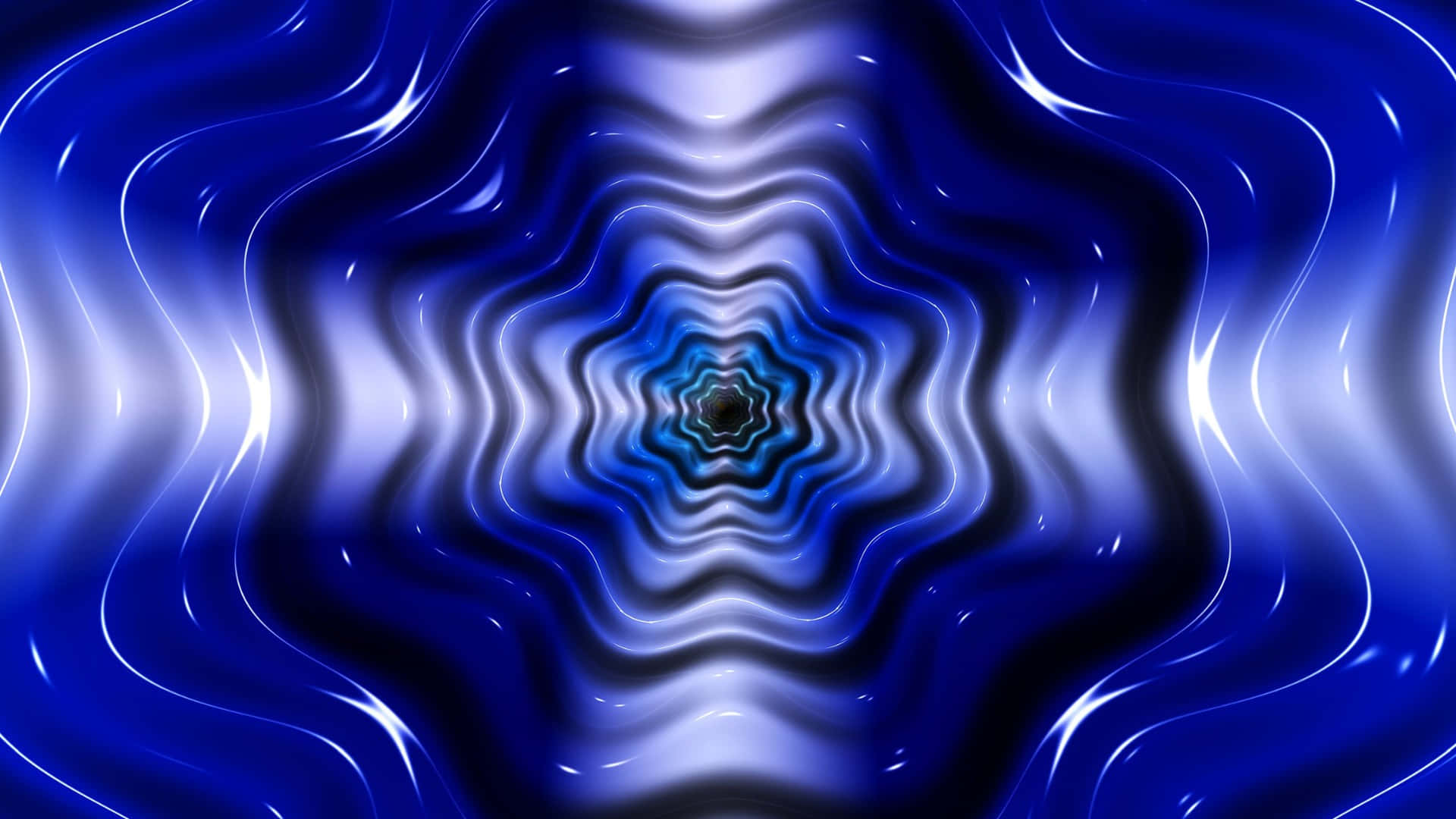 Blue Pattern, star wave, deep blue, Full HD Desktop Wallpaper