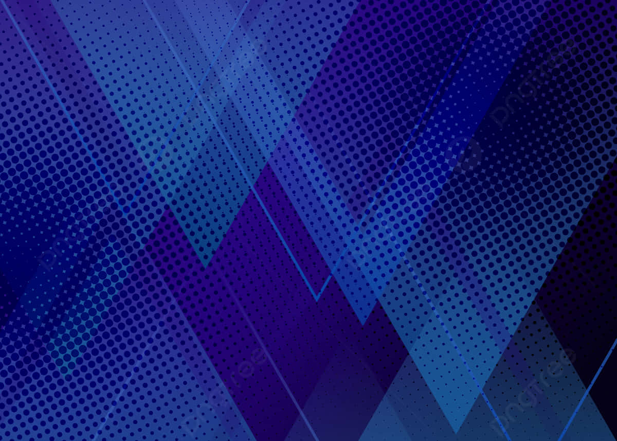 blue geometric, modern blue geometric pattern, blue and purple geometric shapes, SD Desktop Wallpaper