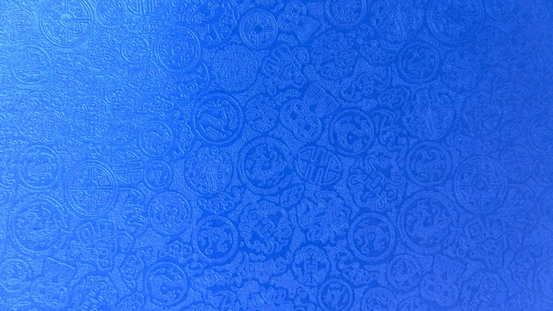 blue floral pattern, textured wallpaper, embossed circular patterns, Full HD Desktop Wallpaper