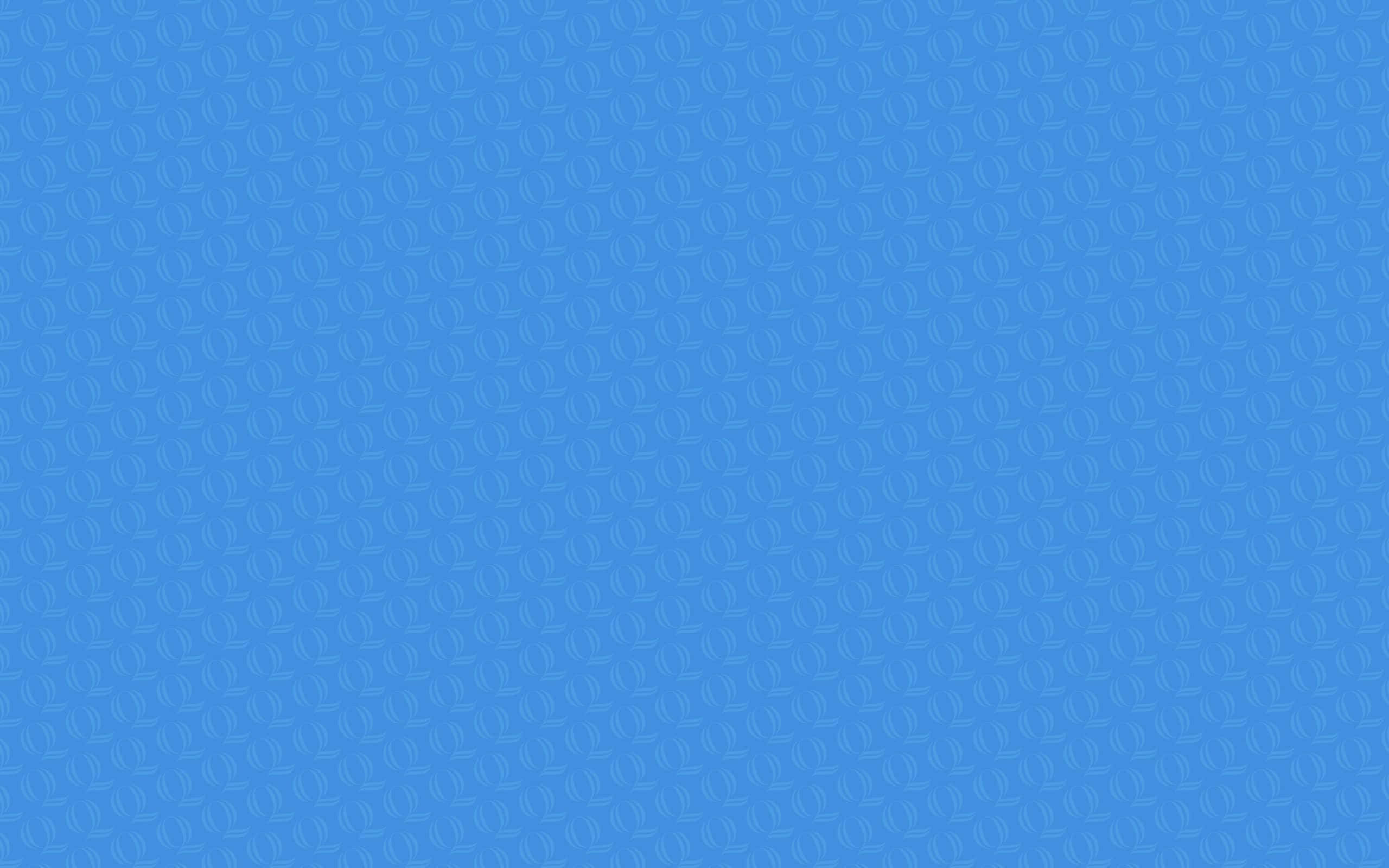 Blue PC, Q-shaped Pattern, blue gradient, 2K Desktop Wallpaper