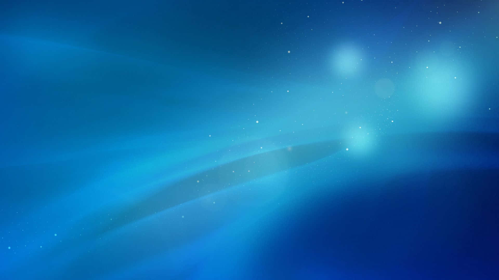 blue pc, glowing blue, cosmic waves, Full HD Desktop Wallpaper