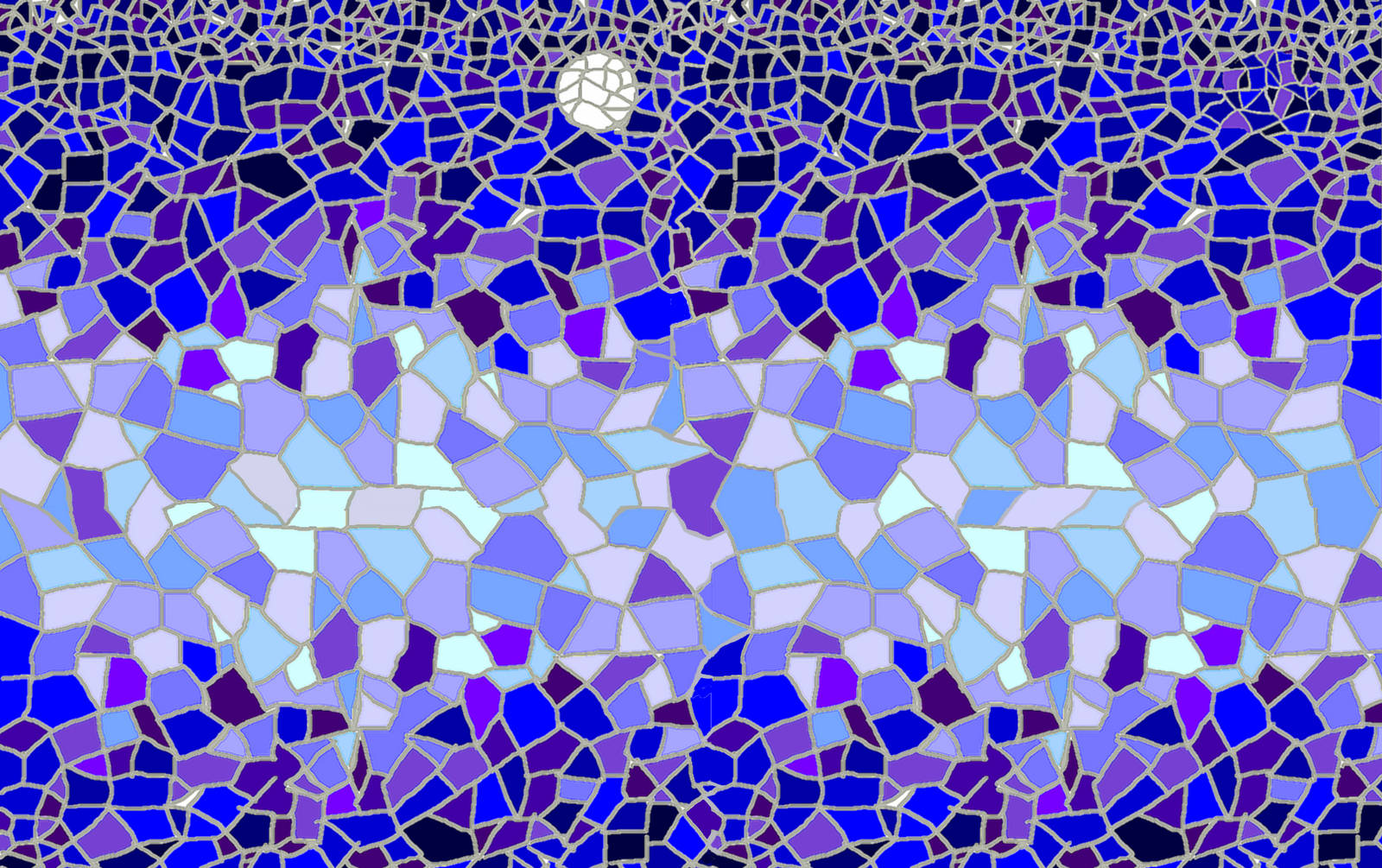 blue crackle mosaic, blue, purple, HD Desktop Wallpaper